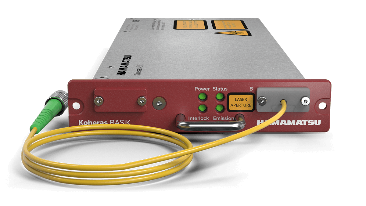 Koheras BASIK fiber laser for stable and low-noise frequency combs
