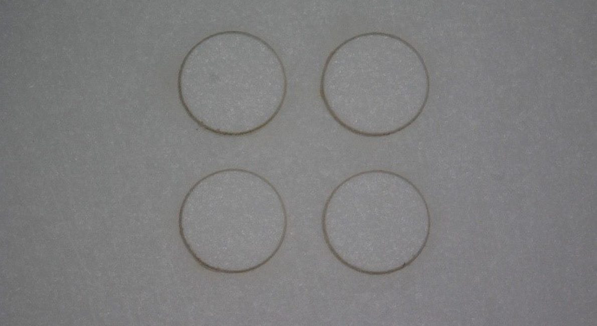 Drilled holes