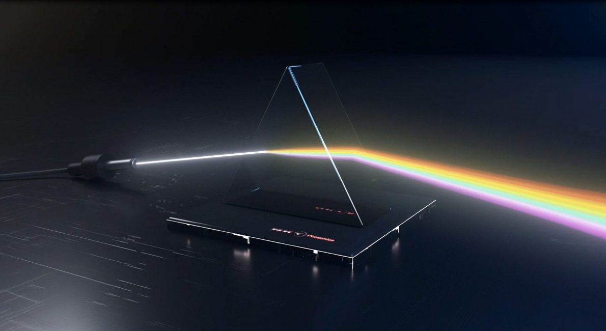 SuperK FIANIUM video thumbnail showing a prism
