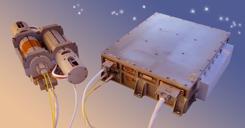 Swarm satellite equipped with Koheras single-frequency fiber laser for geomagnetic field measurements